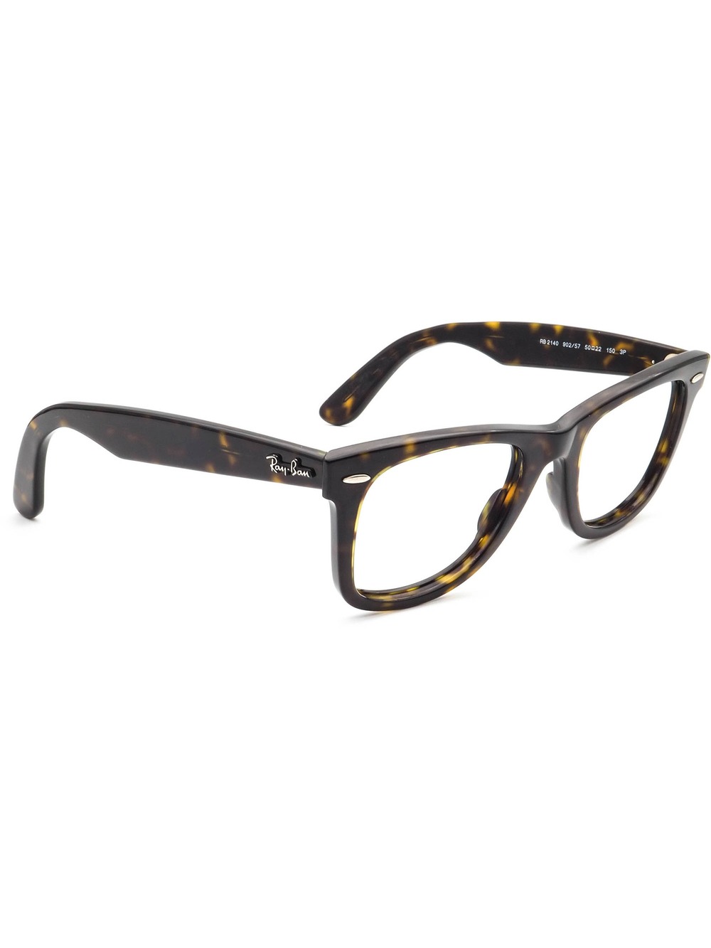 Ray-Ban RB 2140 902/57 The Original Wayfarer Sunglasses (no lenses)
